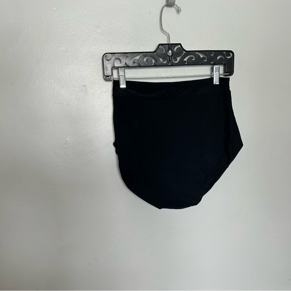 Black High-Waisted Bikini Bottom - Picture 4 of 6